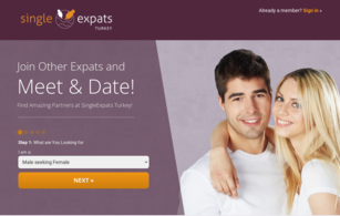 Turkish Single Expats Turkish Single Expats Homepage Image